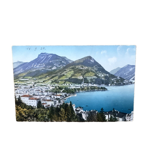 Ansichtskarte postkarte lago - ansichtskarte,