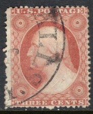 US Scott 26 Used - 6th row F