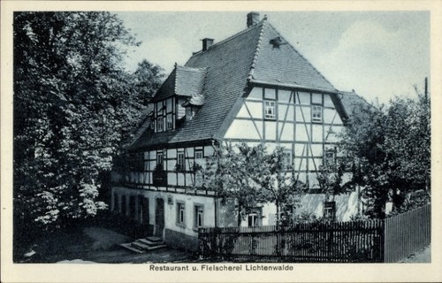 Lichtenwalde niederwiesa - ak,