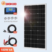 100 Watt 12V Solarpanel Set