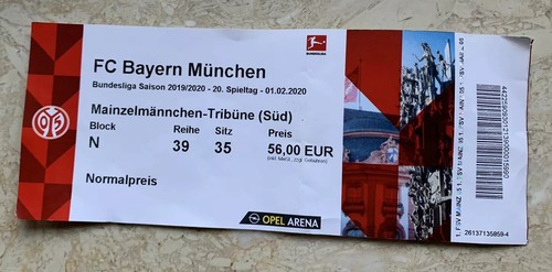 Sammler used ticket fsv - used,