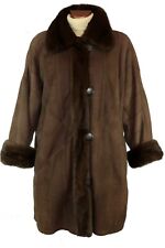 CHRIST★Luxus Damen Lammfell+NERZ Mantel✭Gr.44-46-48✭Echt Pelz Jacke✭TOP ZUSTAND✭