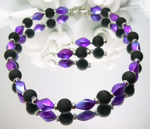 2er schmuckset halskette - 2er,