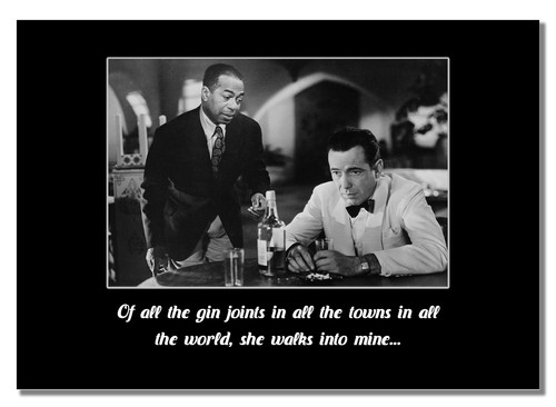 Casablanca rick sam bogart - casablanca,