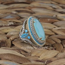 Aquamarin Damen Ring