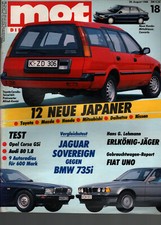 Zeitschrift MOT Auto #18 von 1988 Corsa GSI Audi 80 Honda Concerto Corolla