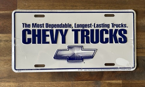 Nummernschild chevy trucks - us,