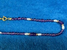 Amethyst halskette - amethyst,,