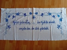 Altes Spruchtuch Wandbehang