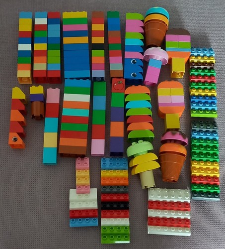 Lego duplo konvolut - ,