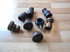 Gardinenstangen Befestigung dunkel braun 8 teilig