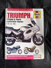TRIUMPH TRIPLES & FOURS Haynes