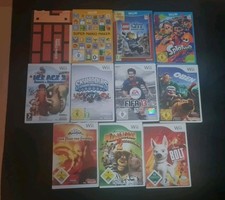 Nintendo Wii U und Wii Spiele Paket Sammlung 