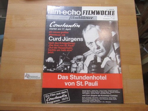 Film echo filmwoche vereinigt - filmwoche,