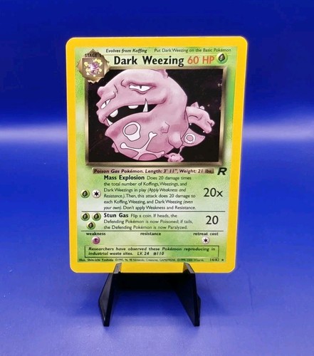 Dark weezing team rocket - dark,