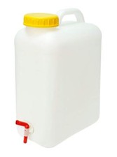 16l Weithalskanister + Deckel + Auslaufhahn Wasser Kanister Wohnmobil Camping