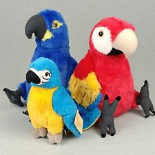 Wild Republic Inware Papagei ❤️ Ara Rot Blau Gelb Kuscheltier Stofftier Plüsch