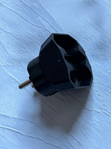 Schuko auf euro fach stecker - auf,