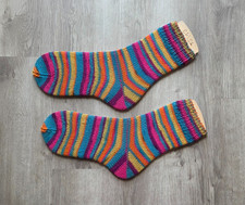 Handgestrickte Socken /