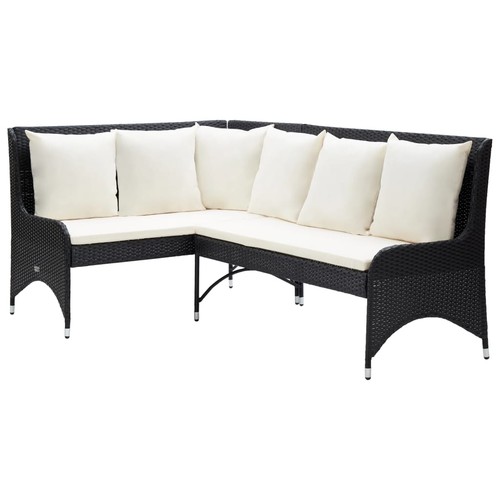 Ecksofa tlg poly rattan - poly,