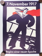 DDR Plakat 7 November 1917
