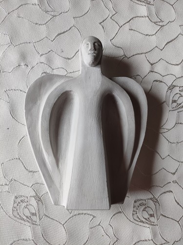 Skulptur engel josef - skulptur,