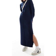 Schönes Strickkleid Maxikleid