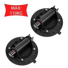 1-2x Saugheber Saug Saugnapf Bodenfliesen, Glassauger Profi Glasheber max.110KG