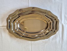 3 Bratenplatten Servierplatten