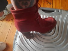 Chio Damen Stiefelette rot
