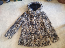 DIVIDED H&M KUNST-FELL-JACKE