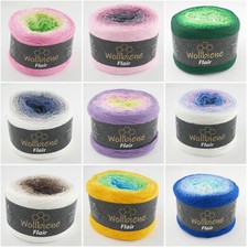 Wollbiene Flair Cotton Bobbel 250g Farbverlauf gezwirnt 100% Baumwolle 1000m LL
