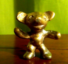 Figur Messing Bronze Bär Baller Bosse Rohac Hagenauer Ära nicht signiert Vintage
