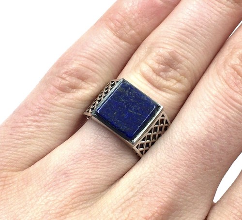 925 silber ring lapislazuli - ring,
