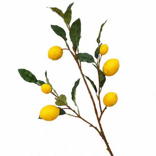 Künstlicher zitronenzweig - künstlicher,