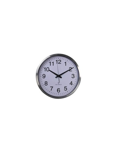 Wanduhr perel silberfarben - wanduhr,