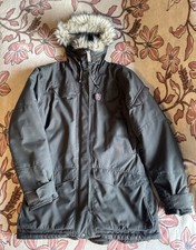 Fjällräven Nuuk Parka Damen L Braun Outdoor Wintermantel mit Etikett 