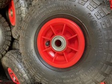 1 Satz Räder für Sackkarre Karre Lastkarre  2 Stück Luftreifen Rad Luftrad