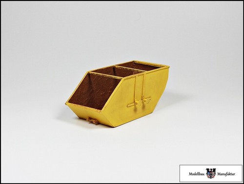 Schuttcontainer - (gelb),