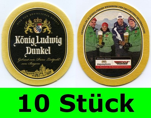 Stück bierdeckel könig - 10,