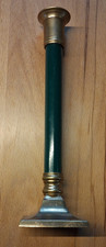 Grüner Kerzenhalter Messing