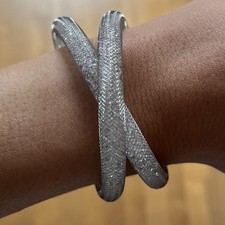 Swarovski Armband Stardust Bracelet Neuwertig, Länge 18cm