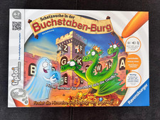 "Schatzsuche in der Buchstabenburg" Spiel für TipToy Lesestift, komplett