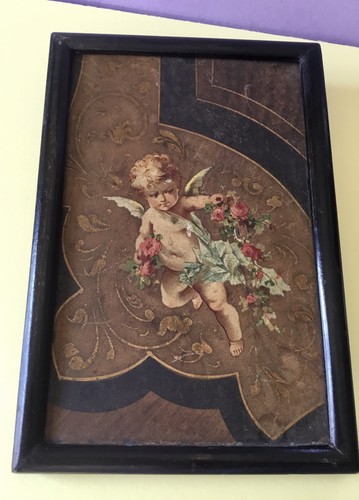 Antikes engel putto mit - engel,