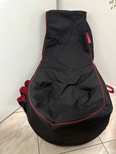 Gamewarez Gaming Sitzsack Crimson Sitzkissen Eps Perlen Füllung schwarz