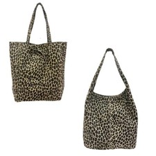 Leopard rauhleder shopper - leopard,