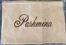 Pashmina; 30% Seide/70% Wolle