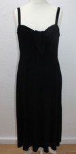 Damen Kleid Sommerkleid Maxikleid Schwarz H&M Gr. L Stretch