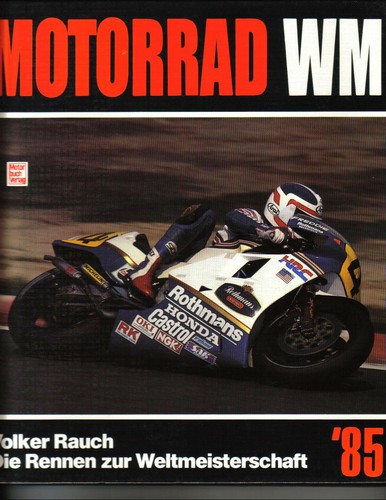Motorrad 1985 volker rauch - wm,