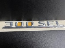Lettering nameplate "300SEL"